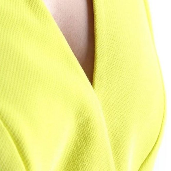 Neon Yellow Green Tunic - French Connection sz XS -Small - Picture 3 of 9
